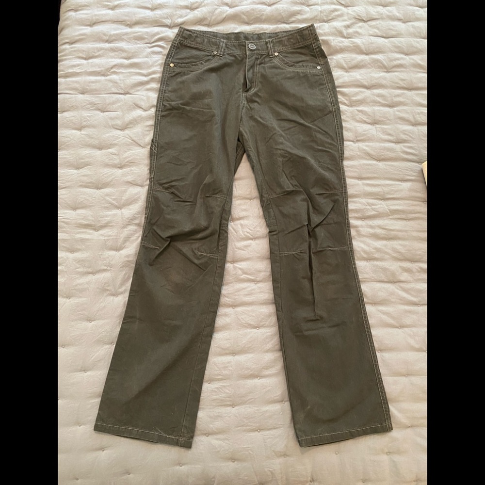 Kuhl Revolvr Pant Boys L (14-16) charcoal gray.